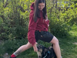 Koirakon jumppahetki / Jumppastund med hund 3.6.